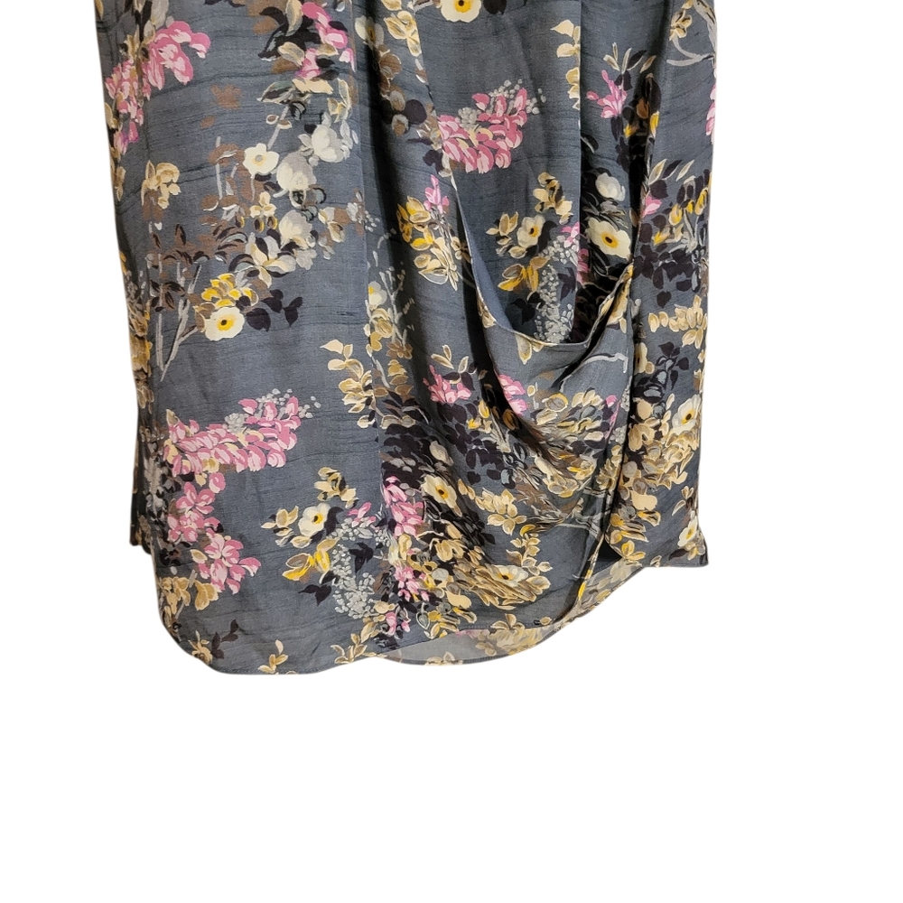 Haute Hippie Heartbreaker Silk Floral Halter Top - Picture 4 of 7